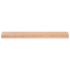 vidaXL Window Sills 2 pcs Natural 90 x 15 x 2 cm Solid Beech Wood 2