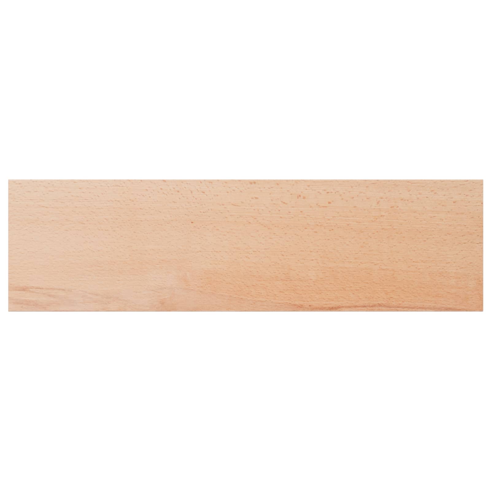 vidaXL Window Sills 2 pcs Natural 100 x 25 x 2 cm Solid Beech Wood 4