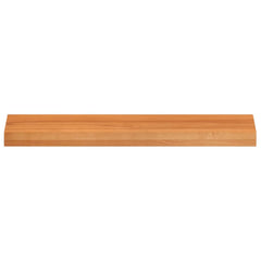vidaXL Window Sills 2 pcs Light Brown 70 x 15 x 2 cm Solid Beech Wood 2
