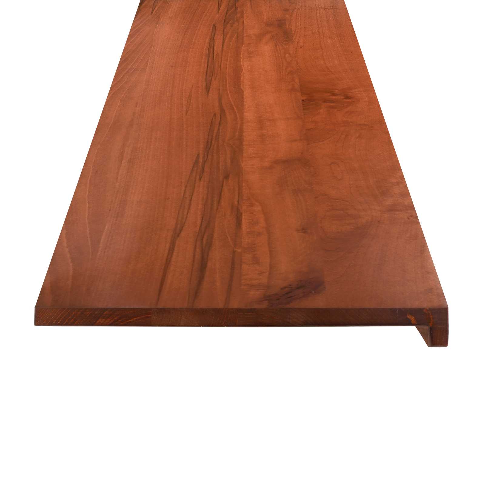 vidaXL Window Sills 2 pcs Brown 80x 25 x 2 cm Solid Beech Wood 3