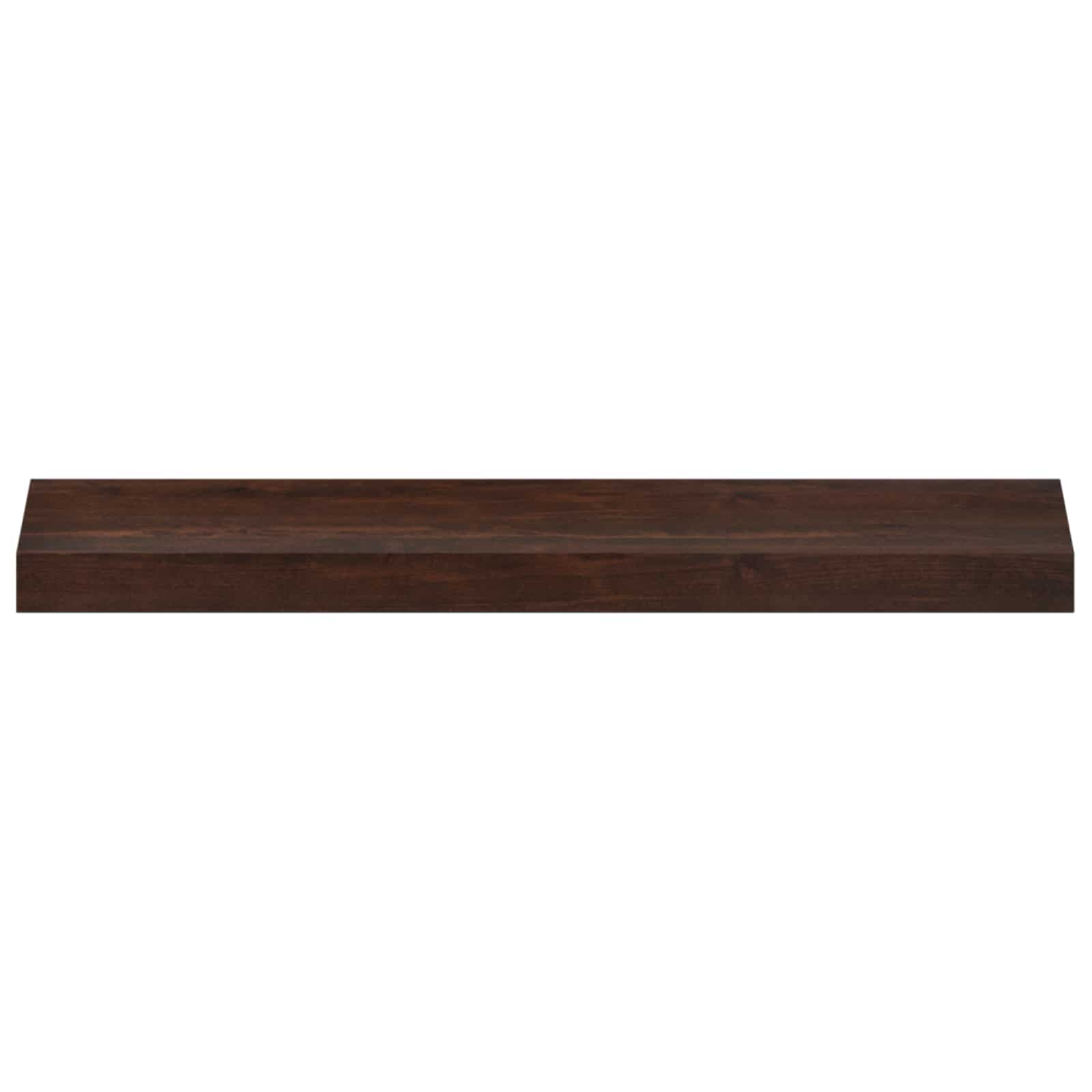 vidaXL Window Sills 2 pcs Dark Brown 70 x 15 x 2 cm Solid Beech Wood 2