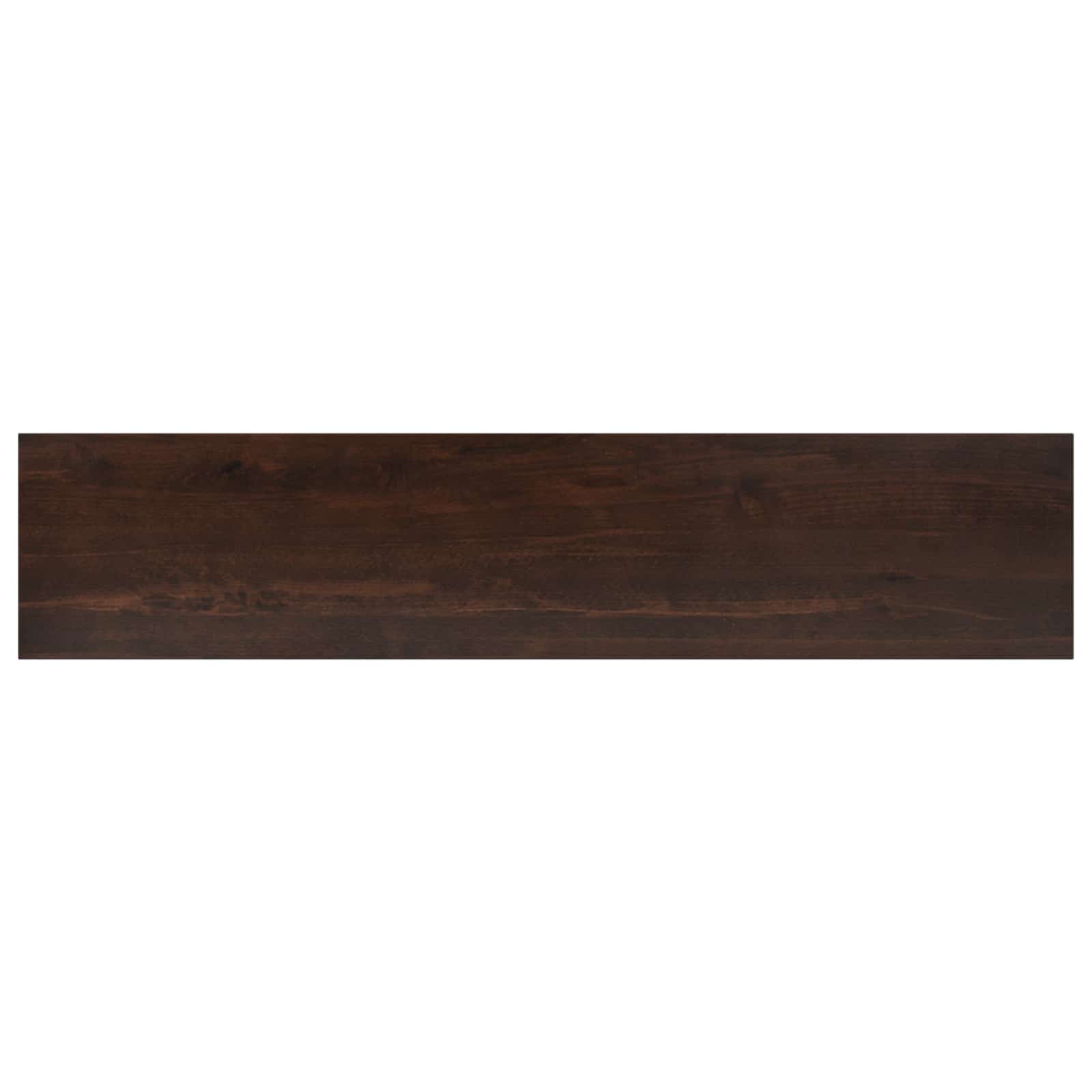 vidaXL Window Sills 2 pcs Dark Brown 70 x 15 x 2 cm Solid Beech Wood 4