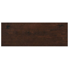 vidaXL Window Sills 2 pcs Dark Brown 80x 25 x 2 cm Solid Beech Wood 4