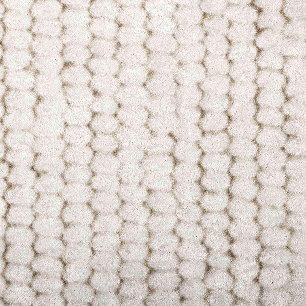 vidaXL Rug Cream 100 x 150 cm 100% Polyester 3 mm Washable 5