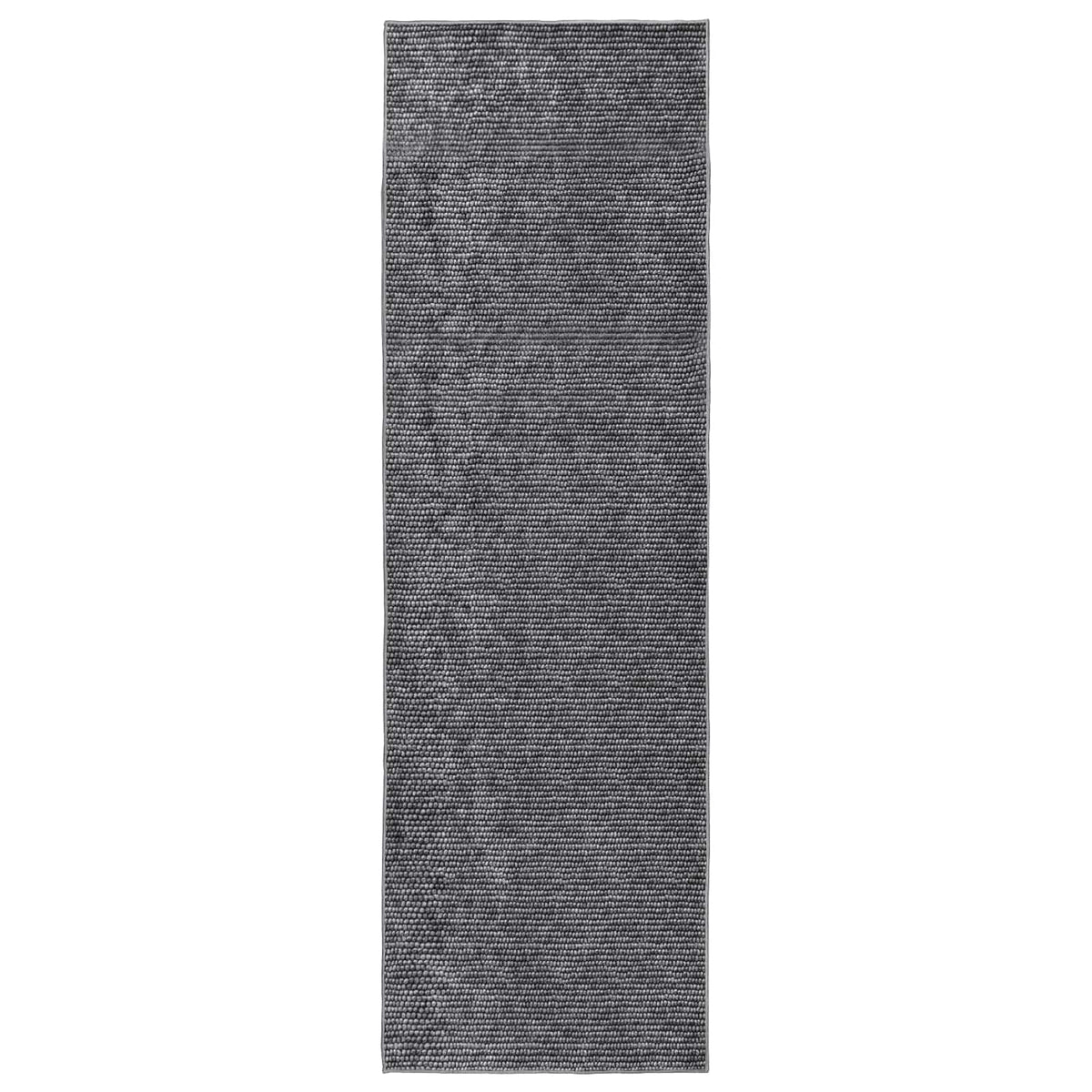 Rug Anthracite 100% Polyester 3 mm Washable, image 2