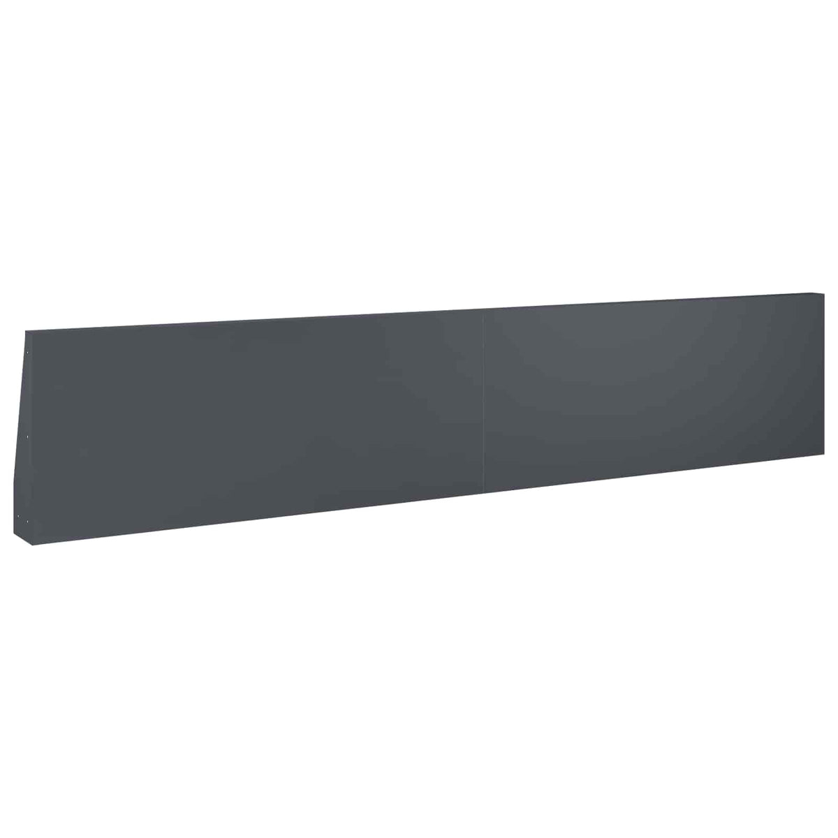 Retaining Wall 100 x 12 x 40 cm Steel 4 pcs Anthracite