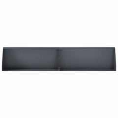 Retaining Wall 100 x 12 x 40 cm Steel 4 pcs Anthracite