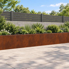 Retaining Wall Steel Weathering
