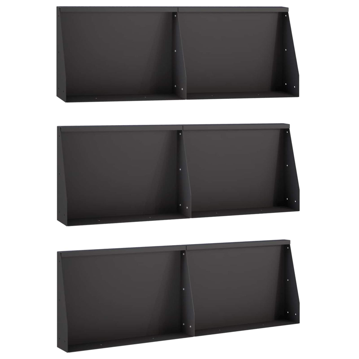 Retaining Wall Steel Black