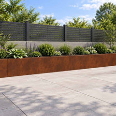 Retaining Wall Steel Weathering