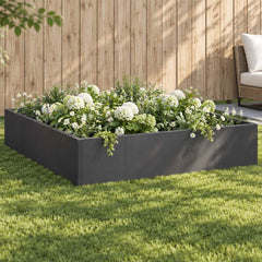 Retaining Wall Steel Black
