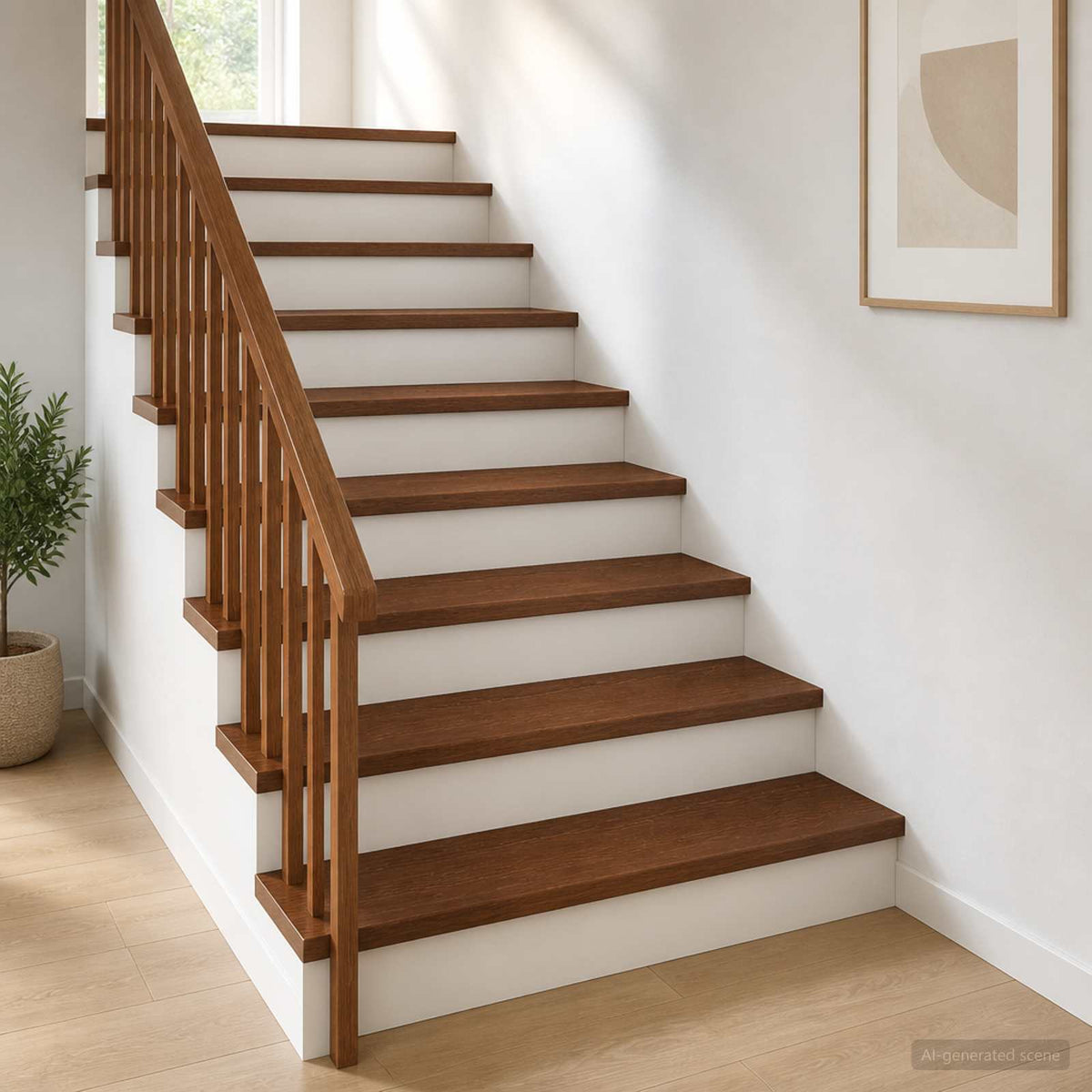 Stair Tread Solid Oak Wood Depth 30 cm 16 pcs Dark Brown 70 cm