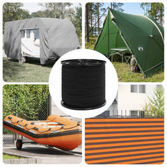 Bungee Cords PP Rubber Black
