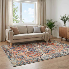 Rug ORIZ 140 x 200 cm 100% Polyester Orange
