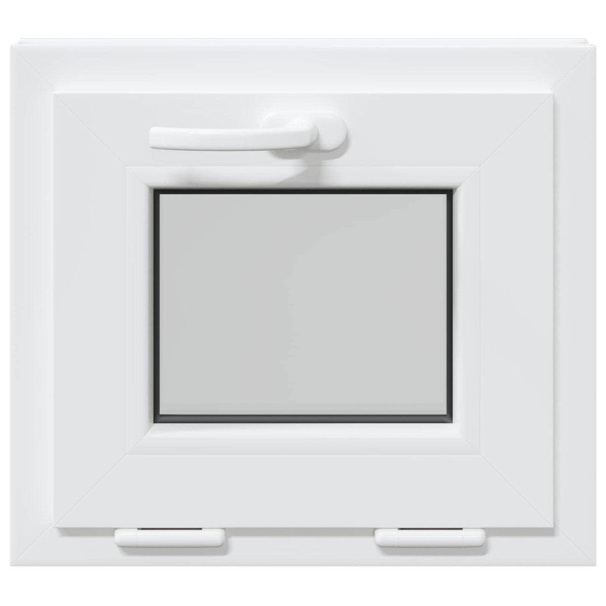 Basement Window Internal Colour RISOR with Triple Glazing White Length 45 cm 50 cm