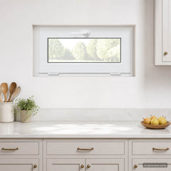 Basement Window Internal Colour RISOR Triple Glazing White Length