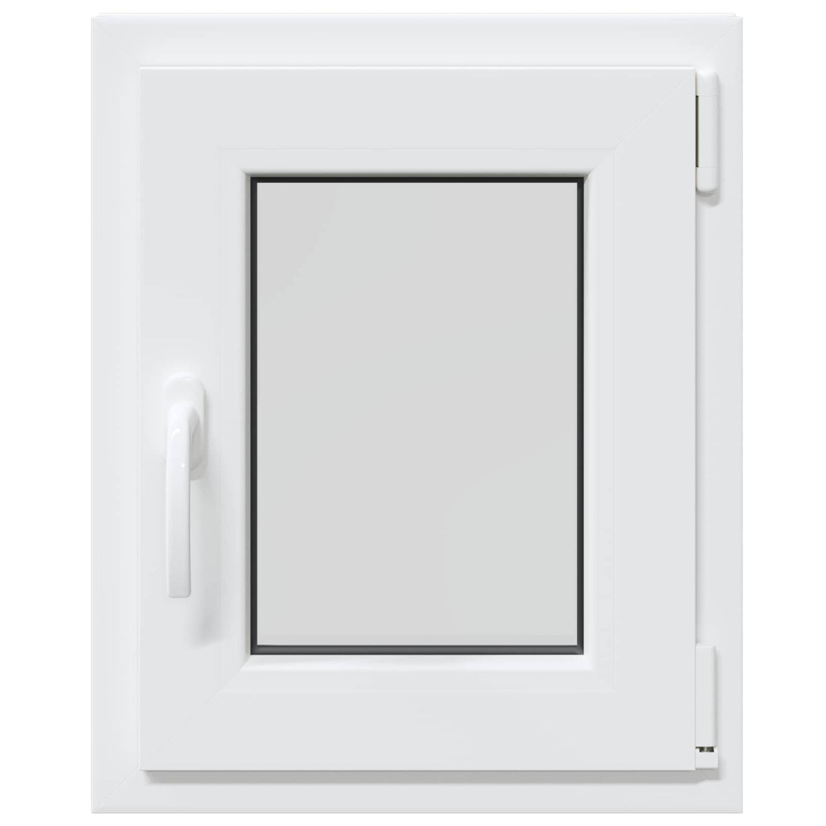 Basement Window Internal Colour RISOR Tilting Turn Right White