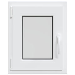 Basement Window Internal Colour RISOR 40 x 60 cm Tilting and Turn Left White Two-layer 50 cm