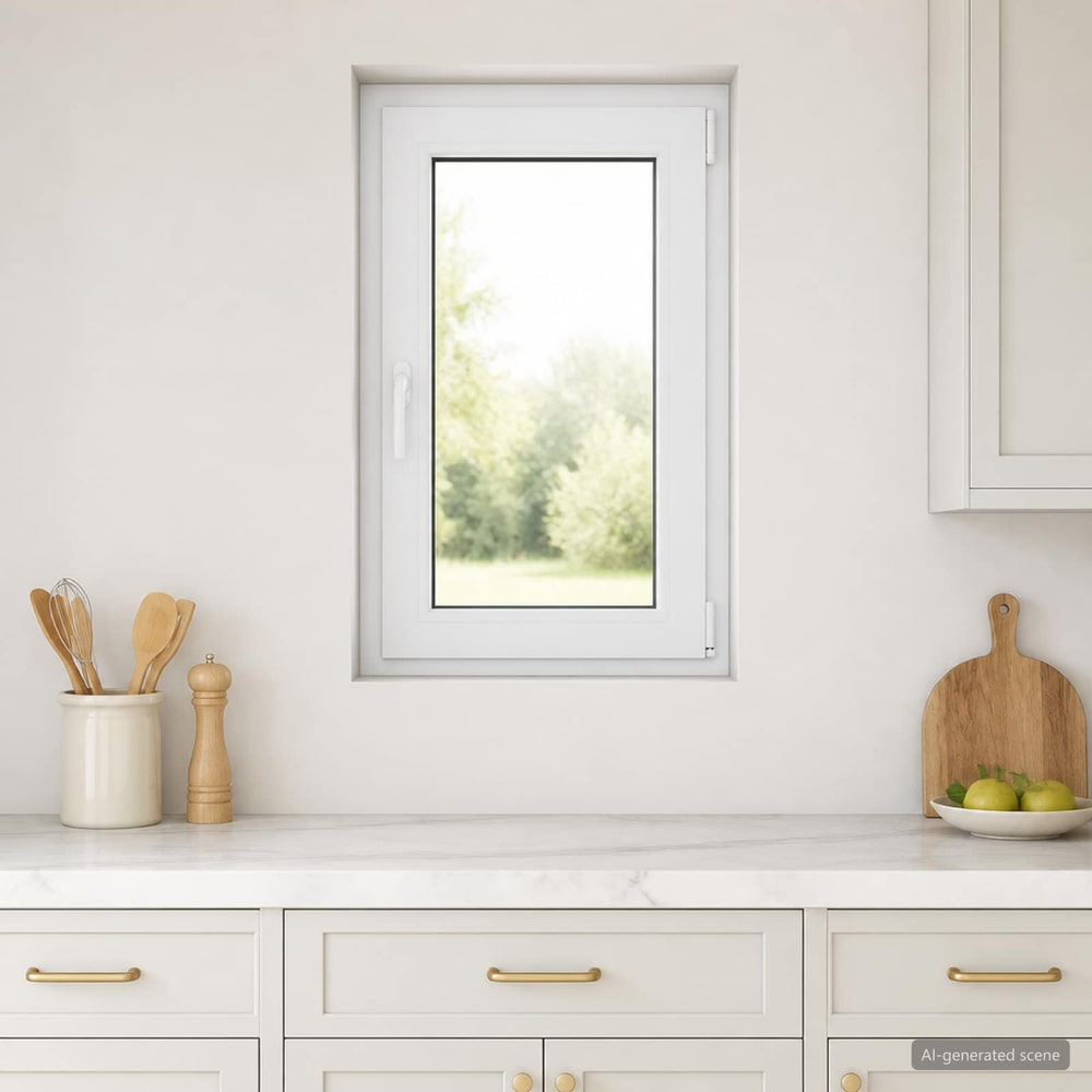 Basement Window Internal Colour White RISOR