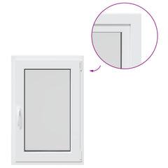 Basement Window Internal Colour White RISOR