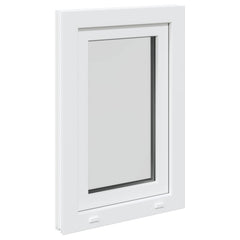 Basement Window Internal Colour RISOR Tilting Turn Left White