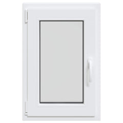 Basement Window Internal Colour RISOR Tilting Turn Left White