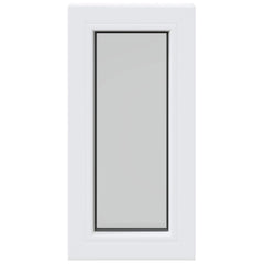 Cellar Window Internal Colour White RISOR with Double Glazing Width 30 cm 40 cm