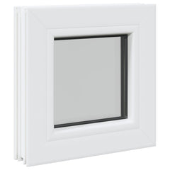 Cellar Window Internal Colour White RISOR with Triple Glazing Width 35 cm 35 cm