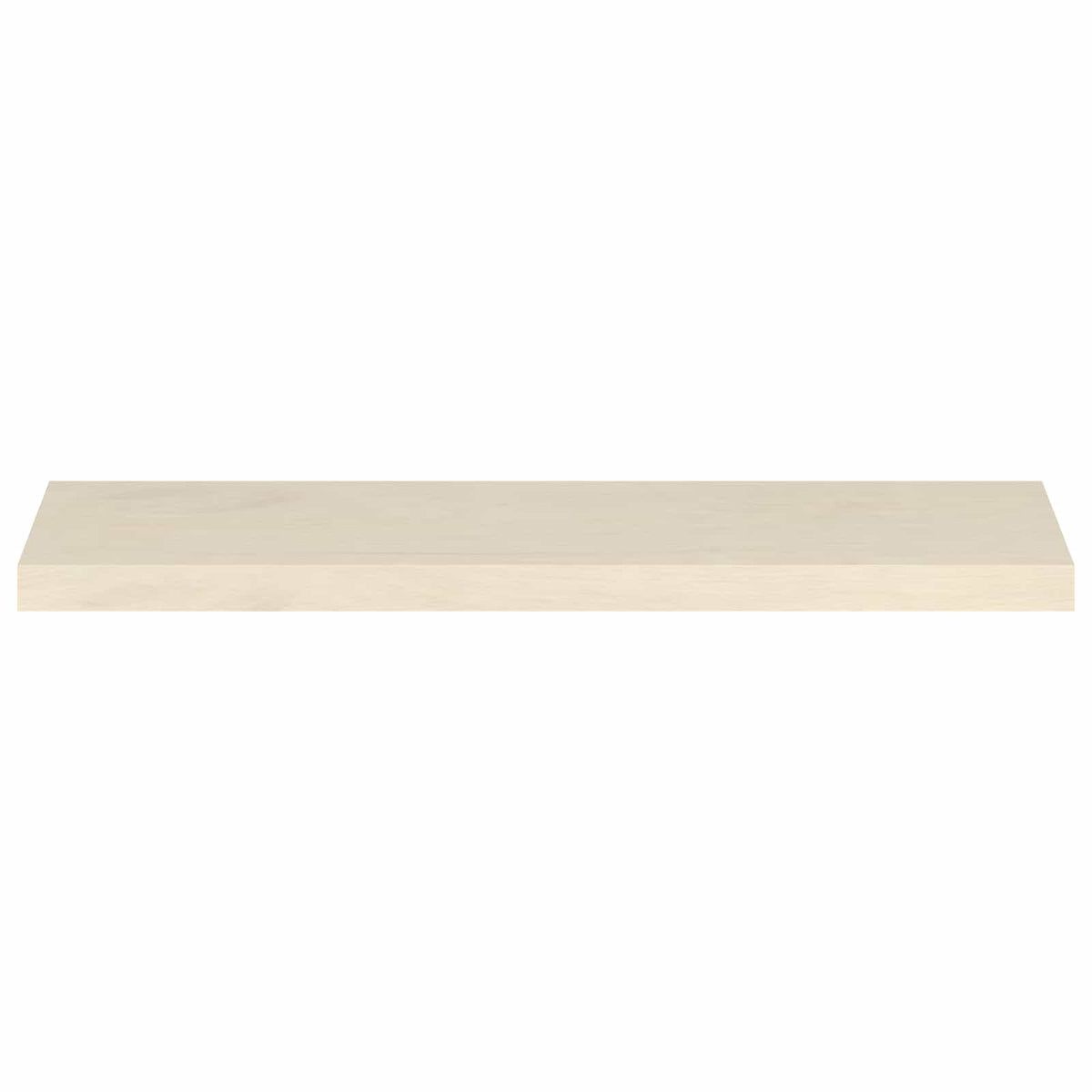 Solid Oak Wood Depth White