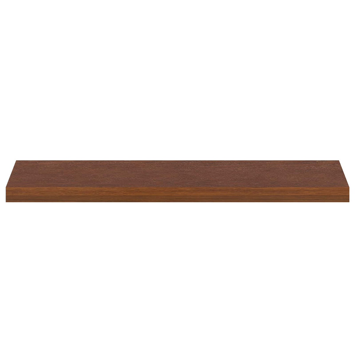 Solid Oak Wood Depth Dark Brown