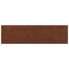 Solid Oak Wood Depth Dark Brown