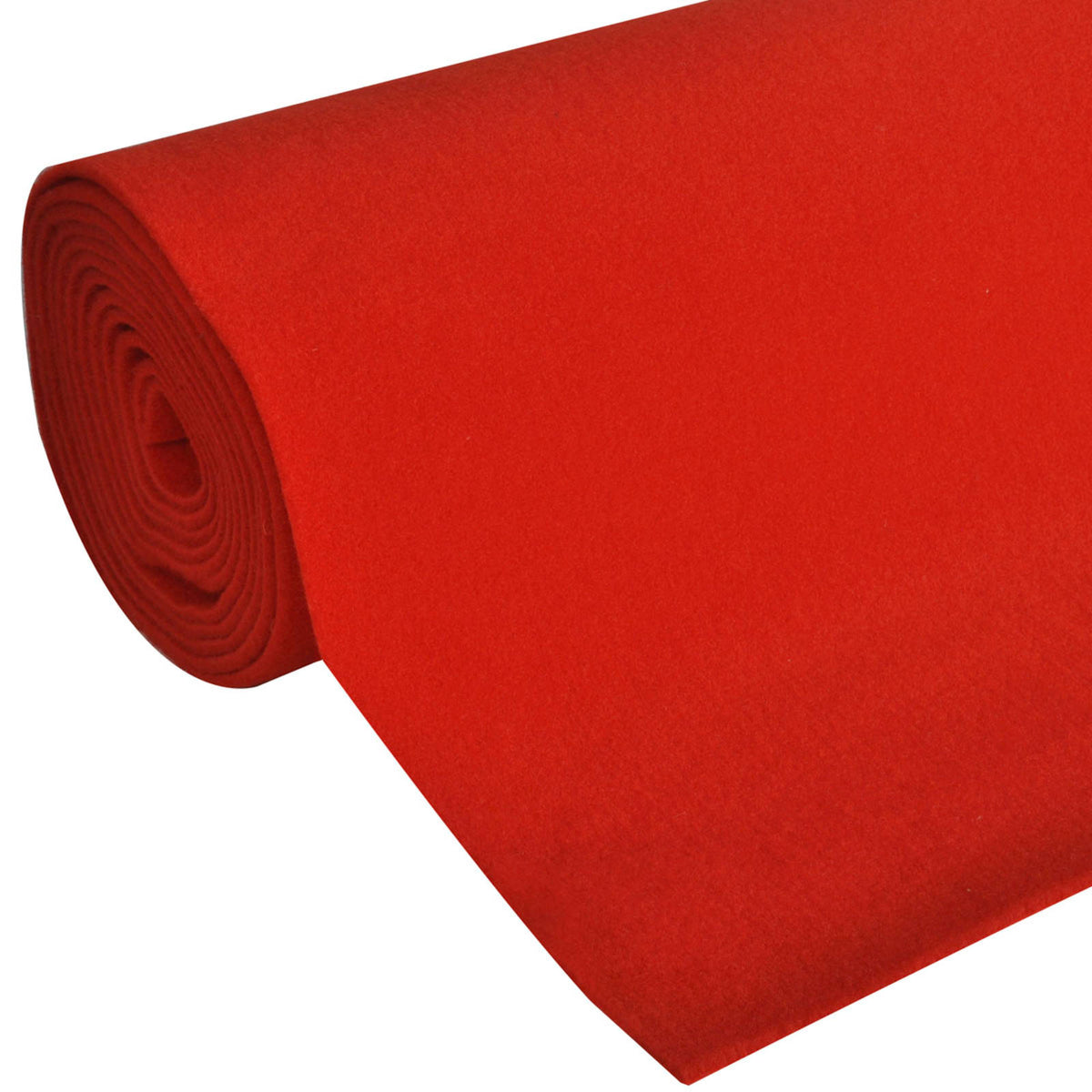 Carpet Red Polyester 1 x 5 m