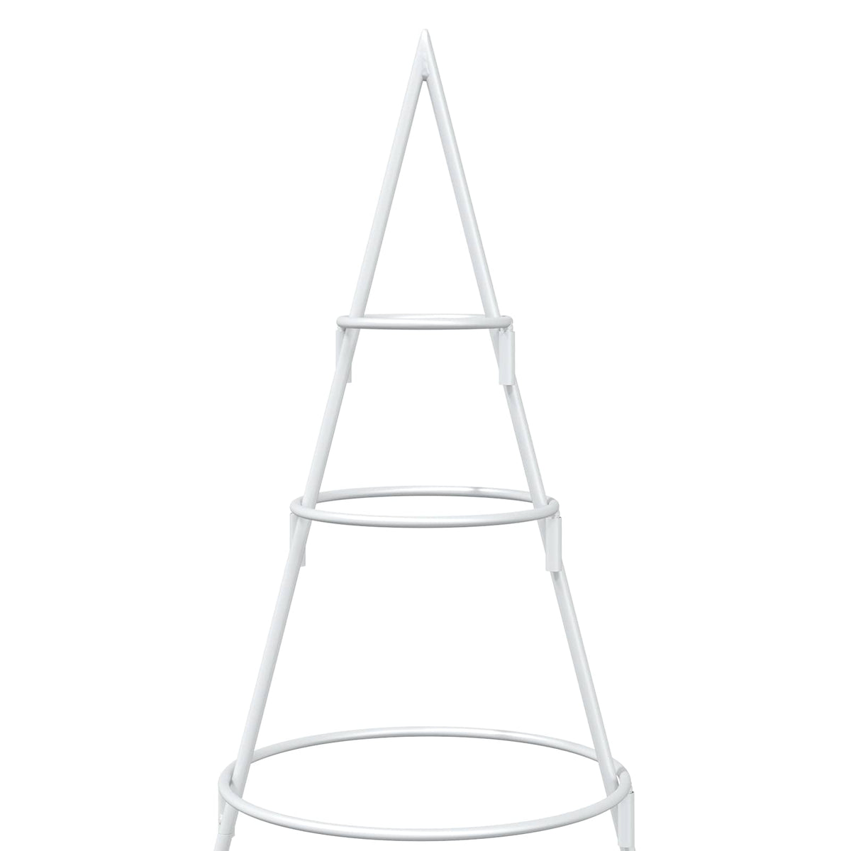 Metal Christmas Tree in White, image 5