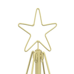 Metal Christmas Tree in Gold, image 4
