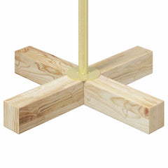 Metal Christmas Tree in Gold, image 5