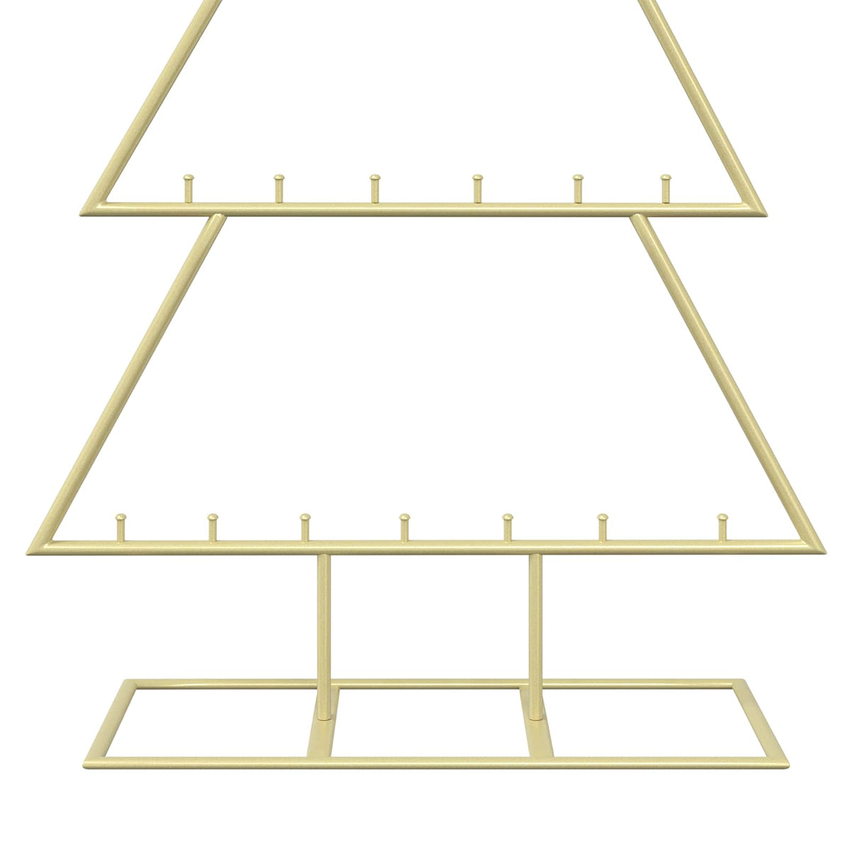Metal Christmas Tree with Classic Stand KUOPIO 125 cm Steel, image 6