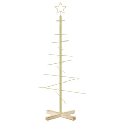 Metal Christmas Tree KUOPIO 120 cm Gold, image 4
