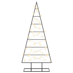 Metal Christmas Tree in Black, image 4