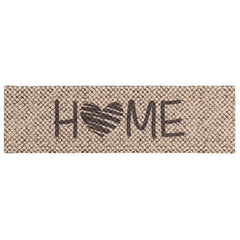 Kitchen Rug Beige Home Polyamide Washable