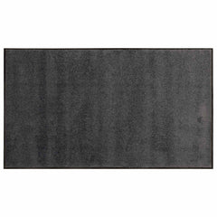 vidaXL Doormat Light Grey 90 x 60 cm 100% Polyamide 2
