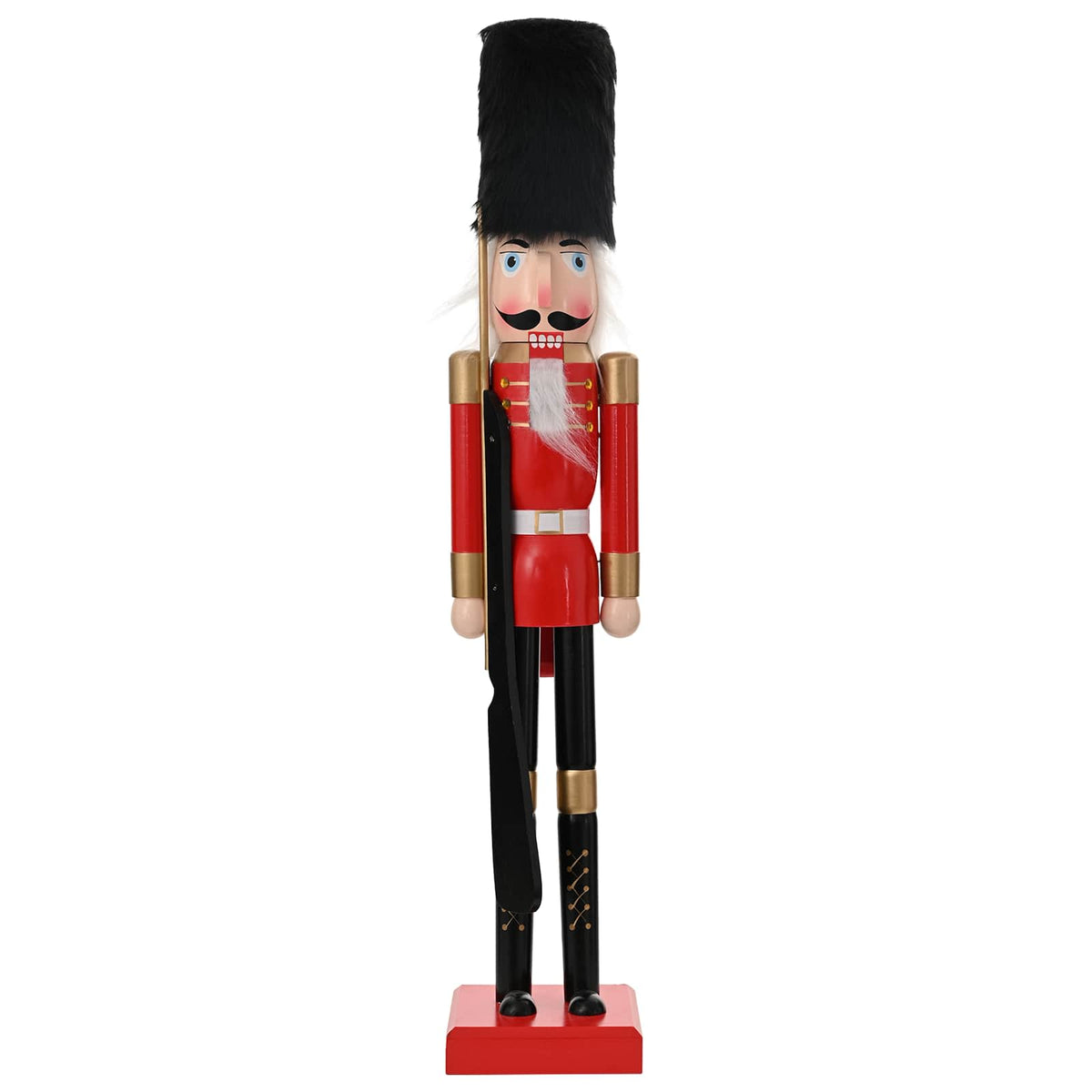Christmas Nutcracker TURKU Red and Black 91 cm 903