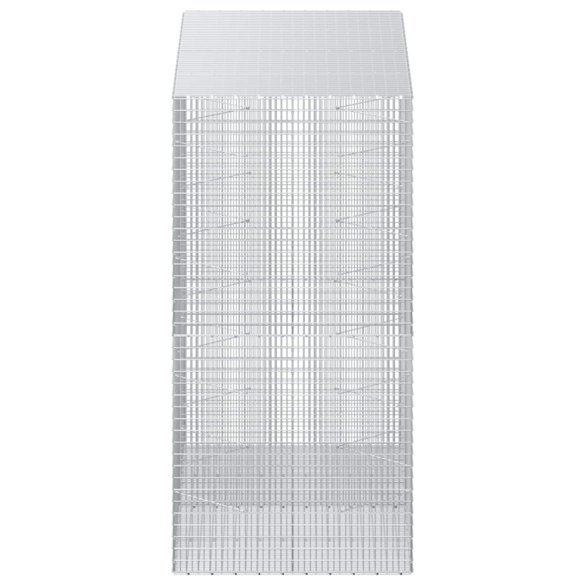 Gabion with 3.5 mm Wire and 5x2.5 cm Mesh 50x100x200 cm 200 cm