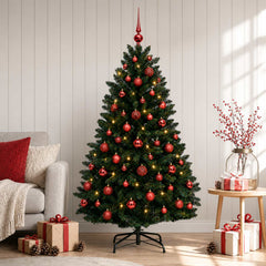 Artificial Christmas Tree Bauble Dark Green