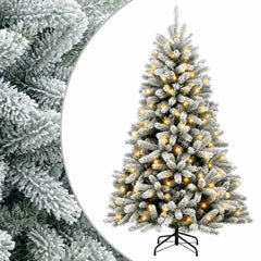 Artificial Christmas Tree Bauble LEDs Green White