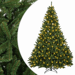 Artificial Christmas Tree Light Green LEDs