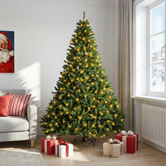 Artificial Christmas Tree Light Green LEDs