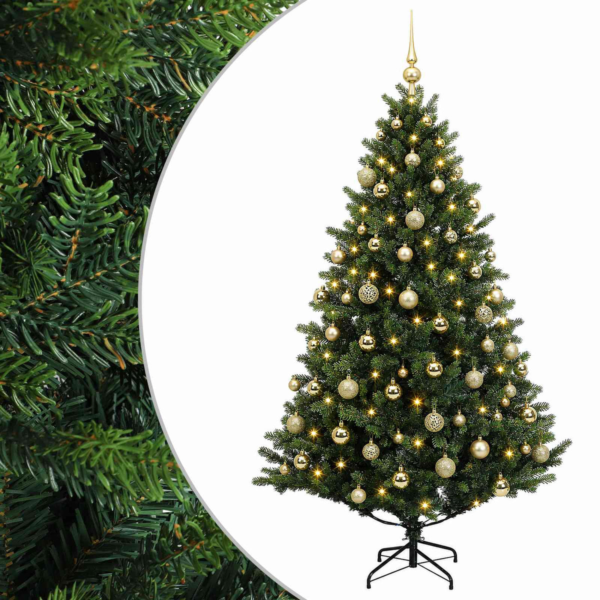 Artificial Christmas Tree Bauble LEDs