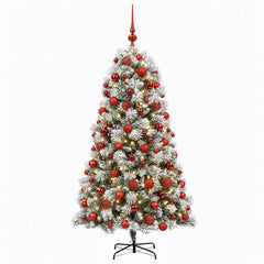 Artificial Hinged Christmas Tree Baubles LEDs