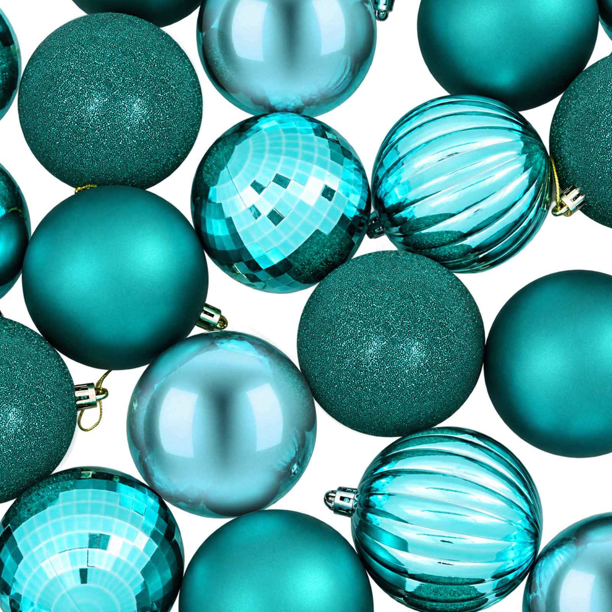 vidaXL Christmas Ball Set 50 pcs Green 8 cm Polystyrene 5