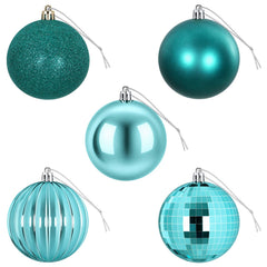 vidaXL Christmas Ball Set 50 pcs Green 8 cm Polystyrene 4
